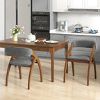Set di 4 sedie da pranzo imbottite – Seduta imbottita, stile moderno per cucina e sala da pranzo