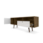 Consolle Mobile TV Moderno Mid-Century da 70,86 Pollici – Supporto TV con Ripiani Aperti