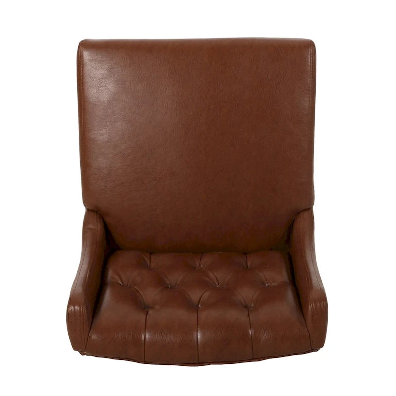 Set di 2 Sgabelli da Bar con Schienale Alto Contemporanei – Sedie da Bar Imbottite Altezza Bancone