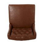 Set di 2 Sgabelli da Bar con Schienale Alto Contemporanei – Sedie da Bar Imbottite Altezza Bancone