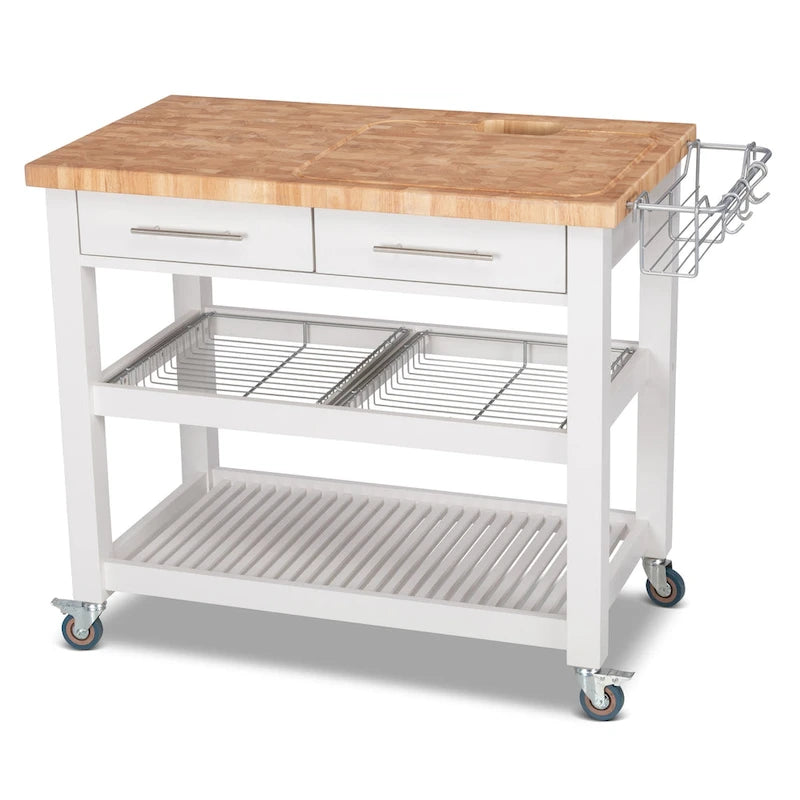 Scrivania Workstation Big Block 24x40 Pollici – Superficie Solida, Scrivania da Scrittura per Ufficio Domestico, Design Moderno