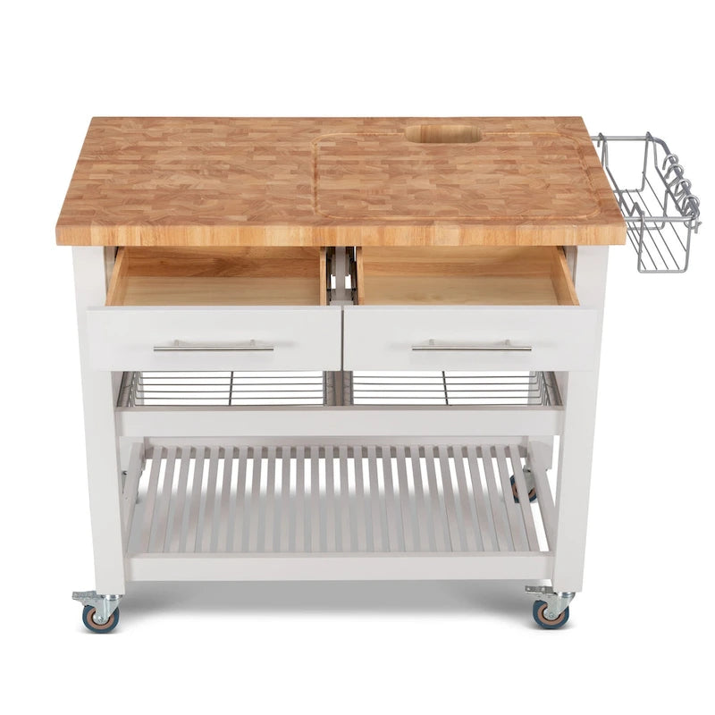 Scrivania Workstation Big Block 24x40 Pollici – Superficie Solida, Scrivania da Scrittura per Ufficio Domestico, Design Moderno