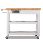 Scrivania Workstation Big Block 24x40 Pollici – Superficie Solida, Scrivania da Scrittura per Ufficio Domestico, Design Moderno