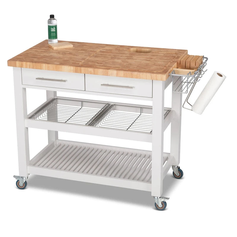 Scrivania Workstation Big Block 24x40 Pollici – Superficie Solida, Scrivania da Scrittura per Ufficio Domestico, Design Moderno