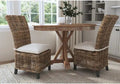 Natural Rattan Cushioned Dining Chairs (Set Of 2) by East at Main