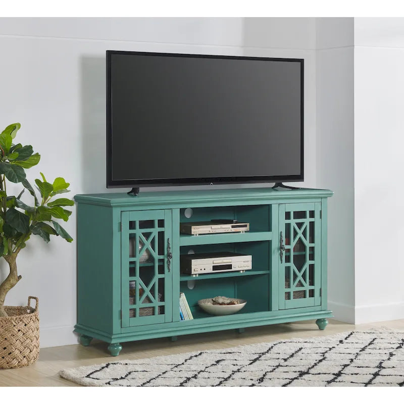 Elegante porta TV da 160 cm con 2 ante – Mobile TV con contenitore, Stile moderno