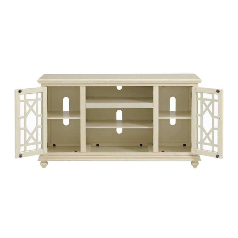 Elegante porta TV da 160 cm con 2 ante – Mobile TV con contenitore, Stile moderno