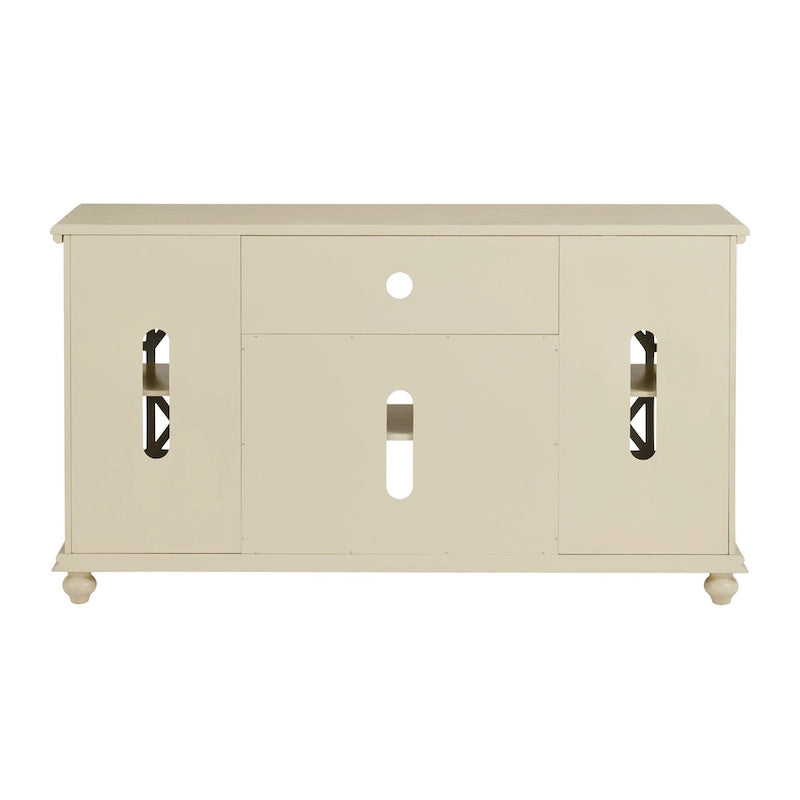 Elegante porta TV da 160 cm con 2 ante – Mobile TV con contenitore, Stile moderno
