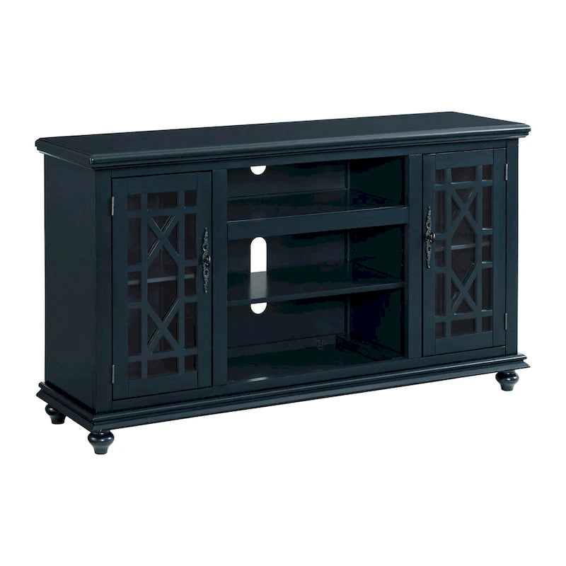 Elegante porta TV da 160 cm con 2 ante – Mobile TV con contenitore, Stile moderno