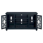 Elegante porta TV da 160 cm con 2 ante – Mobile TV con contenitore, Stile moderno