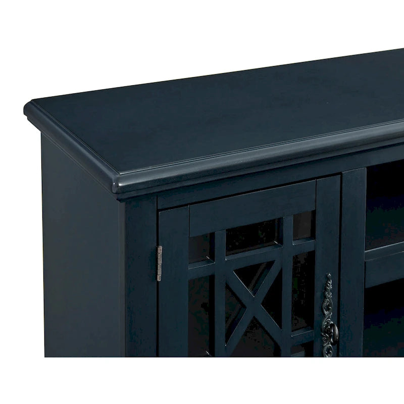 Elegante porta TV da 160 cm con 2 ante – Mobile TV con contenitore, Stile moderno