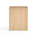 Tavolino Moderno in Legno con Angoli Arrotondati – Tavolino da Comodino o da Salotto Minimalista