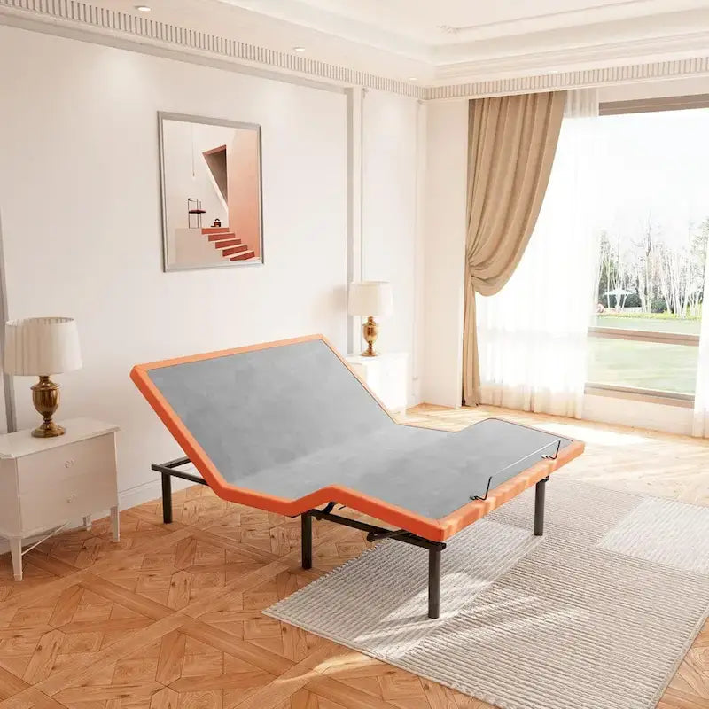Telaio Letto Regolabile – Posizioni Multiple, Inclinazione Testa e Piedi, Motore Silenzioso