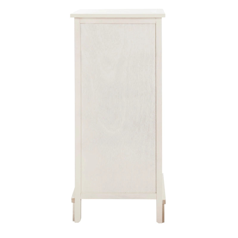 Madia Bianca Decapata – Stile Rustico Vintage, Ripiani Regolabili