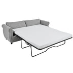 Divano Letto Trasformabile 2-in-1 da 205 cm con Materasso da 160x180x8,5 cm – Divano Convertibile, Soggiorno