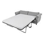 Divano Letto Trasformabile 2-in-1 da 205 cm con Materasso da 160x180x8,5 cm – Divano Convertibile, Soggiorno