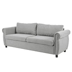 Divano Letto Trasformabile 2-in-1 da 205 cm con Materasso da 160x180x8,5 cm – Divano Convertibile, Soggiorno