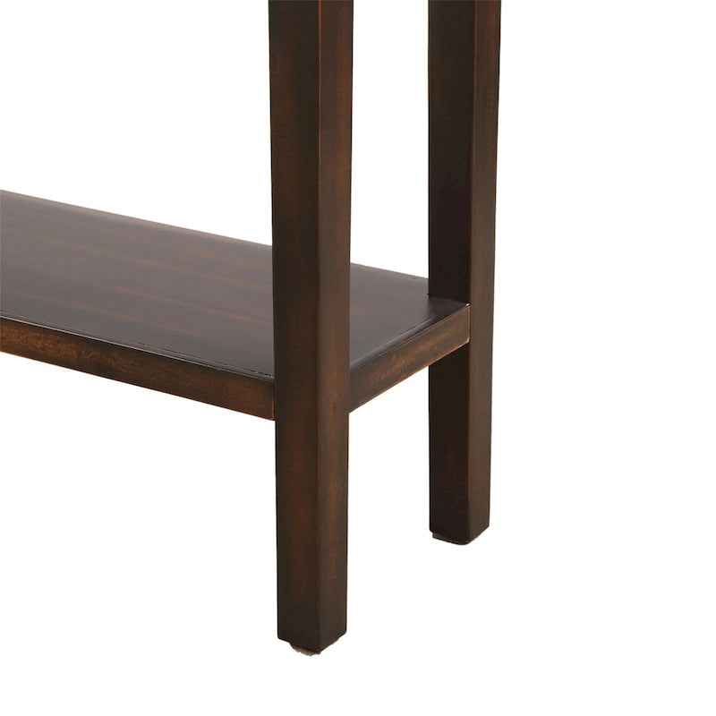 Consolle Rustica Lunga per Ingresso con 4 Cassetti – Stile Rustico, Legno Massiccio, Corridoio