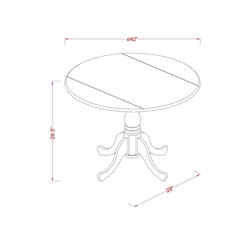 Set mobili da pranzo in legno – Tavolo e sedie, Stile tradizionale