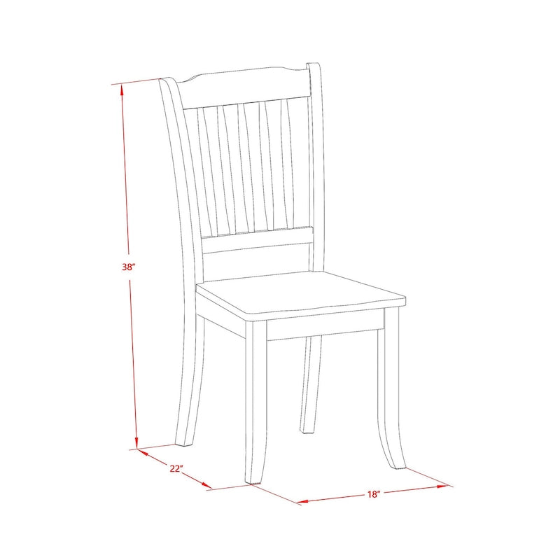 Set mobili da pranzo in legno – Tavolo e sedie, Stile tradizionale