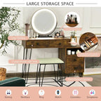 Moderna toeletta con mobile contenitore - 80 x 40,5 x 76 cm (L x P x A)