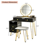 Moderna toeletta con mobile contenitore - 80 x 40,5 x 76 cm (L x P x A)
