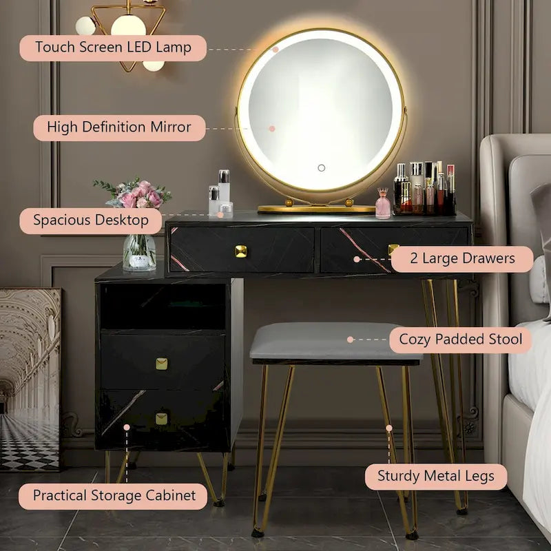 Moderna toeletta con mobile contenitore - 80 x 40,5 x 76 cm (L x P x A)