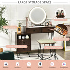 Moderna toeletta con mobile contenitore - 80 x 40,5 x 76 cm (L x P x A)