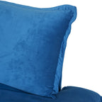 Divano componibile a U per soggiorno, divano componibile convertibile, divano componibile modulare con pouf per soggiorno