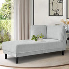 Divano Chaise Longue Imbottito Moderno di Metà Secolo