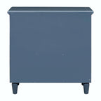Comodino a 3 cassetti in legno