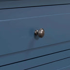 Comodino a 3 cassetti in legno