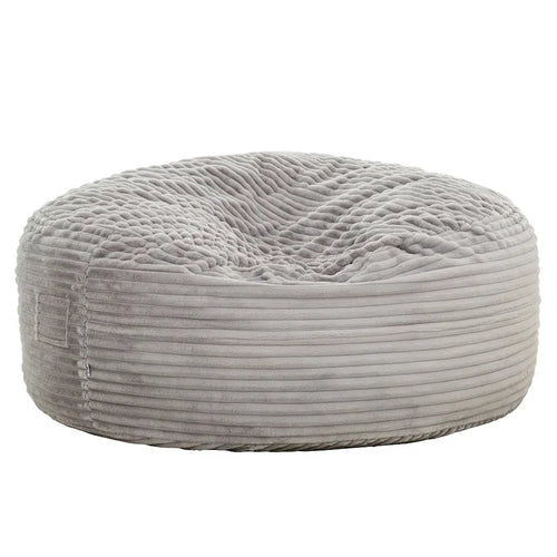 Poltrona sacco in finta pelliccia da 1,80 m – Seduta lounge oversize, morbida copertura in peluche, per soggiorno e camera da letto