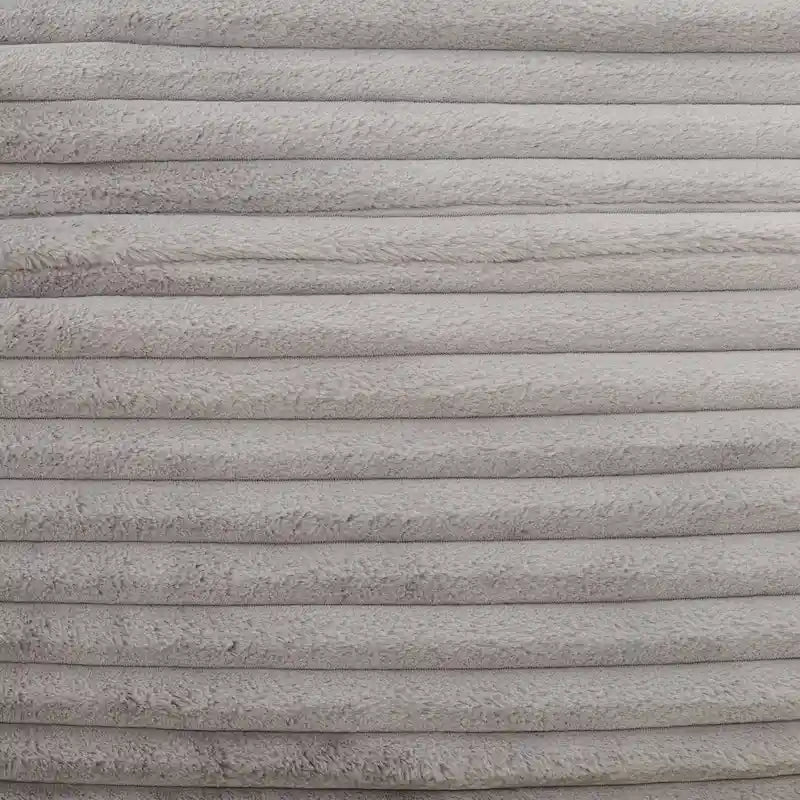 Poltrona sacco in finta pelliccia da 1,80 m – Seduta lounge oversize, morbida copertura in peluche, per soggiorno e camera da letto