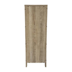 Organizzatore per bagno rustico con cassetti e ripiano aperto