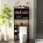 Scaffale per Bagno da posizionare sopra il WC, Organizzatore per Bagno sopra il WC
