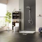 Scaffale per Bagno da posizionare sopra il WC, Organizzatore per Bagno sopra il WC
