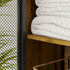 Scaffale per Bagno da posizionare sopra il WC, Organizzatore per Bagno sopra il WC